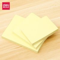 得力 （deli）百事貼便利貼N次貼 告示貼 辦公用品 76*51mm單本