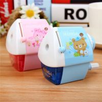 得力0644 削筆器 迷你小屋轉(zhuǎn)筆刀手搖卷筆刀學(xué)生兒童鉛筆刀削筆機  開學(xué)