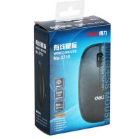 得力鼠標(biāo)3715 光學(xué) 辦公筆記本有線usb鼠標(biāo)