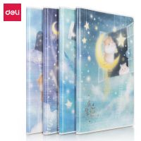 得力T1664  B5 膠套本(追星鼠)(本)  筆記本 記事本 軟面抄 開(kāi)學(xué)