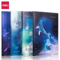 得力T16160 B5 膠套本(星海鯨夢(mèng))(本)筆記本 記事本 軟面抄 開(kāi)學(xué)