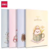 得力QT16112 B5 膠套本(哎呦猬)(本)  筆記本 記事本 軟面抄 開(kāi)學(xué)