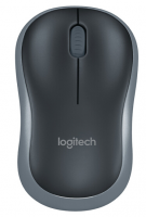 羅技(Logitech) M185(黑色藍(lán)邊)無線鼠標(biāo) 辦公家用鼠標(biāo)筆記本臺式機(jī)電腦光無線鼠標(biāo) 灰邊