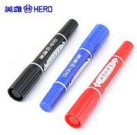英雄880記號(hào)筆 黑色油性大雙頭記號(hào)筆 馬克筆